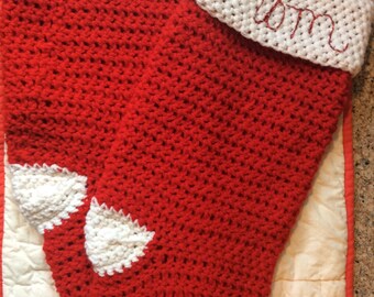 Knitted Mom & Dad Stockings