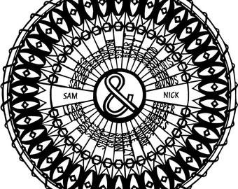 Personalised Two of a Kind A4 Giclee Print