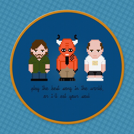 tenacious d cross stitch pattern pdf jack black cross stitch il 570xn 1218014182 jpce jpg