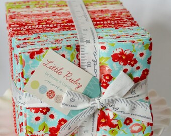 Little Ruby Fat Quarter Bundle by Bonnie and Camille for Moda Fabrics
