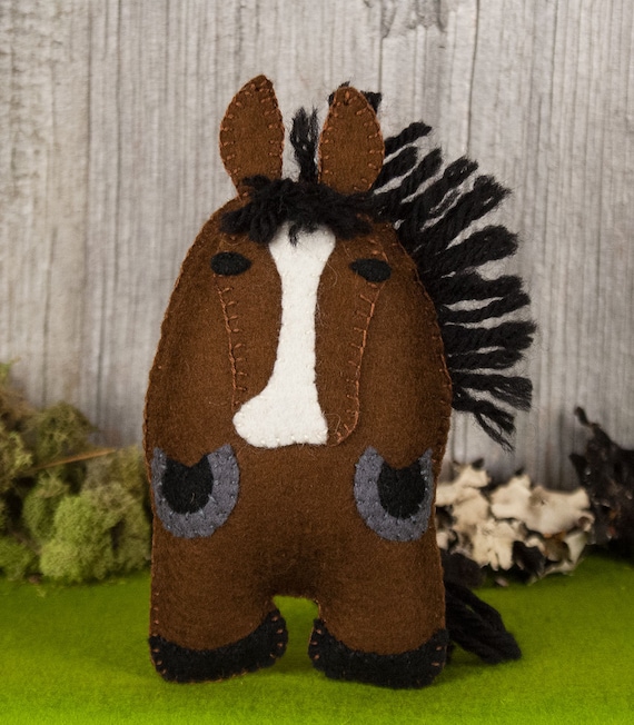 horse stuffed animal pattern