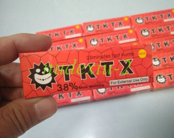TKTX 38% Stronger RED Numbing Tattoo Body Anesthetic Fast Skin Numb Cream UK