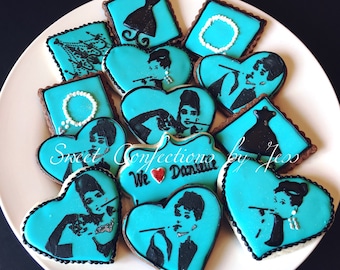 Breakfast at Tiffany's cookies