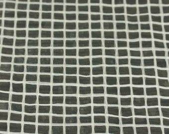 Reinforced Film / Wet Felting Supply / 1x2 meter White