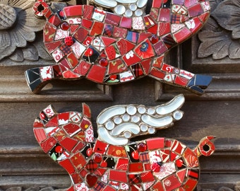 Flying Piggy mosaic