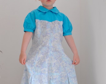 Girls Dress, Girls Vintage Dress, Girls Summer Dress, Girls Dresses, Flower Girl Dress, Vintage Girls Dress