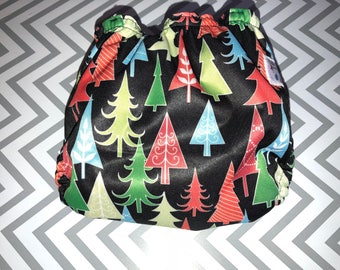 Christmas Trees Cloth Diaper Cover