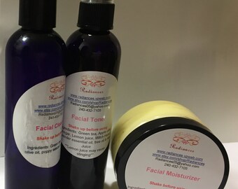 4oz - Facial Products - Cleasner, Toner or Moisturize