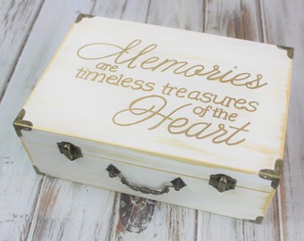 Babies Keepsake Box - Treasure Chest - Keepsake Boxes - Memory Box - Time Capsule - Infant Loss - Baby Loss Keepsake - Baptism Keepsake