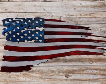 Download july 4 Patriotic stripe American flag tattered rag door rustic