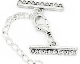 Lobster clasp 10 rows 32 x 25 mm