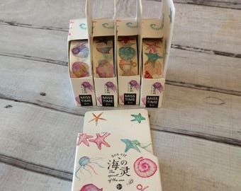 Sea Creature Washi Tape - 1 full roll