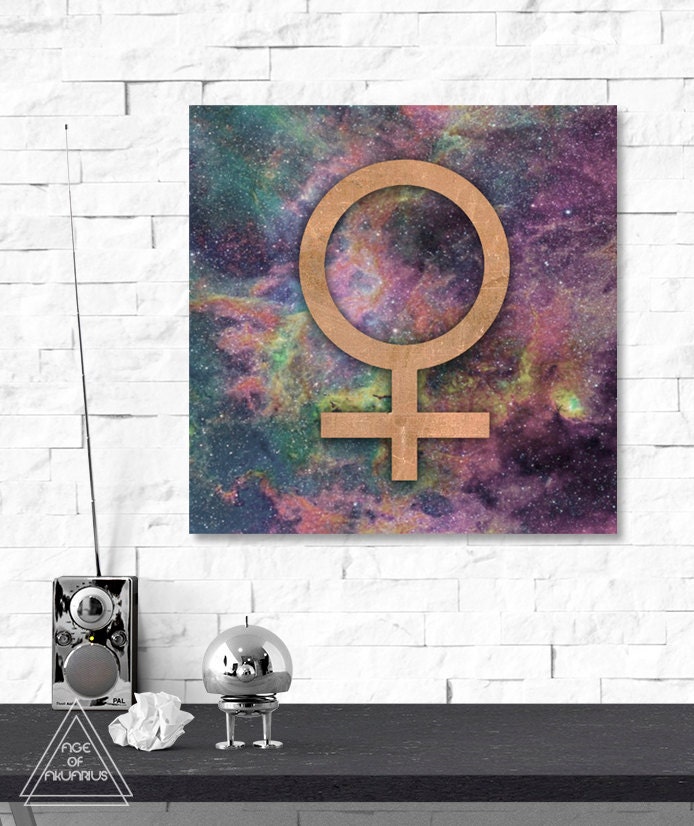 Alchemy Venus Symbol Digital Download Print Goddess Art