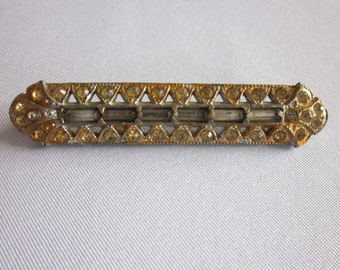 Vintage Amber Brooch
