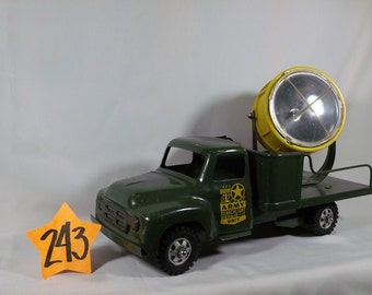 1950's Buddy-L Army Searchlite Truck
