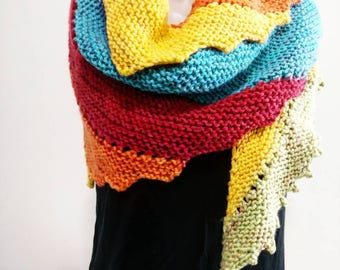 Rainbow Sprinkles Scarf