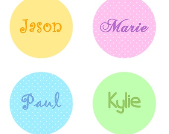 Custom name pins/badges/buttons 44mm