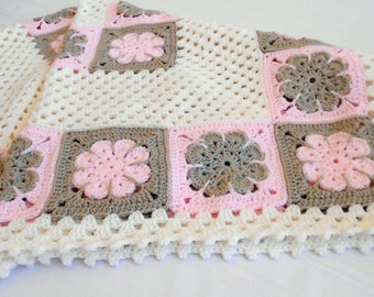Crochet Pattern - Easton Baby Afghan Pattern - Blanket Babyghan - Throw Blanket or Lapghan Pattern - PDF Format