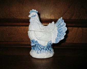 Bella Casa Ganz Chicken Sugar Bowl with Lid