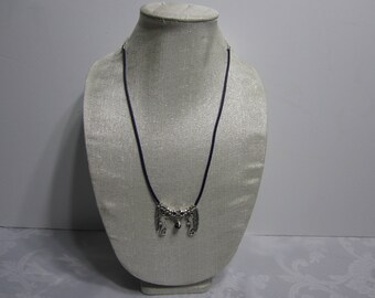 Handmade metal necklace