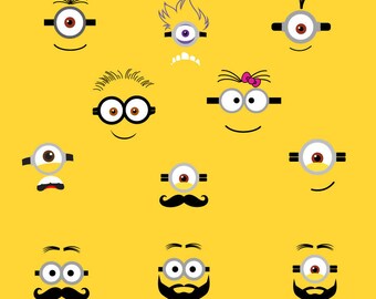 Minions.Svg.Dfx.Eps.Pdf.Png.JPG.