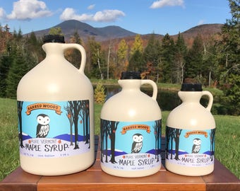 2018 Maple Syrup - Pure Vermont Maple Syrup - From Our Trees to Your Table