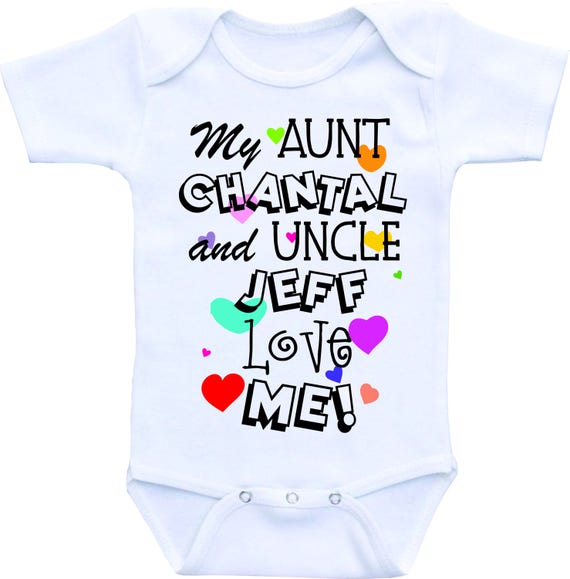 aunt and uncle onesie gift from aunt and uncle gift aunt