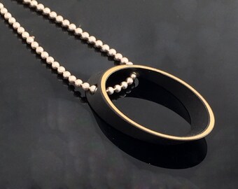 Black-Gold-Ellipse-Geometrical-forms-Jewelry- Gal Barash-MJ