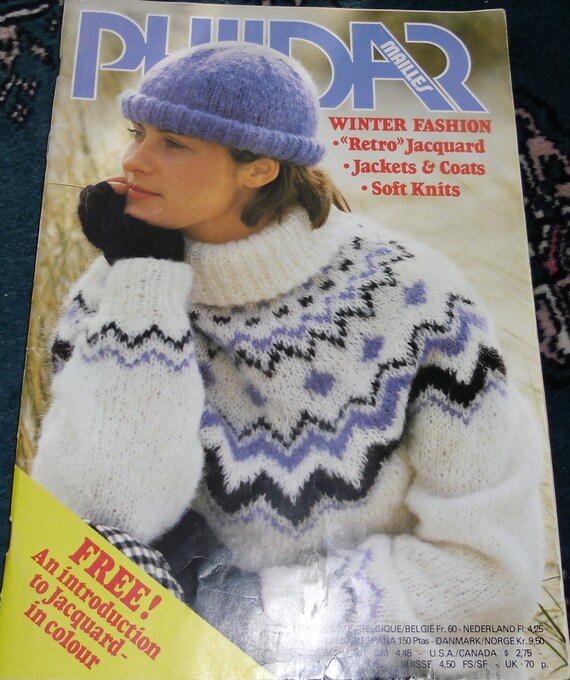 livre de tricot vintage mode hiver phildar no 78 livre de tricot vintage mode hiver phildar no 78