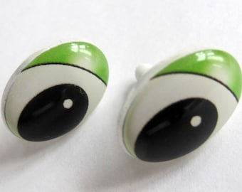 Large Oval Cartoon Safety Eyes, Pair Comic Doll Eyes, Craft Eyes, Toy Eyes, Plastic Eyes, Plush Eyes, Doll Parts