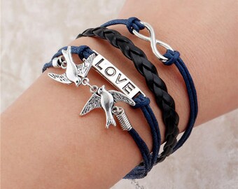 Boho Love Charm Bracelet