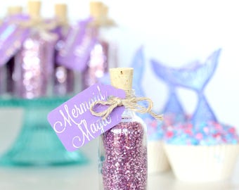 Mermaid Party Favor - Mermaid Birthday Party - Mermaid Party Supplies - Mermaid Party - Mermaid Gift for Little Girls - Under the Sea Party