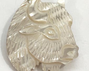 Lee Sands White Buffalo Pendant