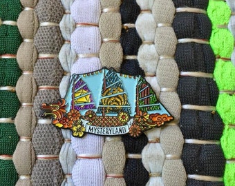 Mysteryland 2016 Bassnectar Skrillex Odesza Hat Pin