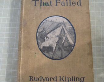 The Light That Failed by Rudyard Kipling Vintage Copy Hardcover 1899