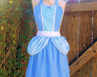 CINDERELLA APRON Princess style womens full Apron from Lover Dovers style CND200