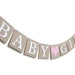 Baby Girl Banner girl baby shower decorations baby shower