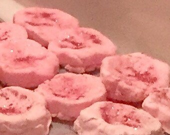 Raspberry Glitter Bubble Bars
