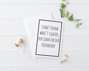 Best Friend Card, Funny card for friend, Funny Friend Card, Funny Friendship Card, Best Friend Gift, Best Friend Card, Best Friend Birthday