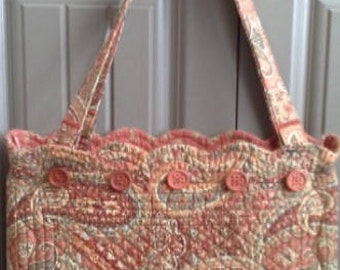 Tri-Pocket Zippered Purse Pattern