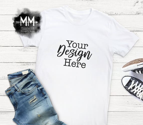 Download White T-Shirt Mockup White Shirt Flat Lay Display Short