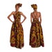 New In: African infinity dress, Ankara infinity dress, African clothing, African dress, African print dress