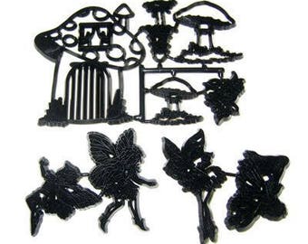 Patchwork Cutters FAIRIES & TOADSTOOLS