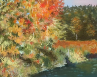 Autumn Trees Original Painting