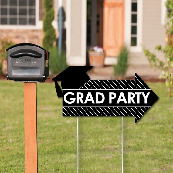 arrow yard signs