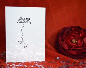 Handmade Happy Birthday Card