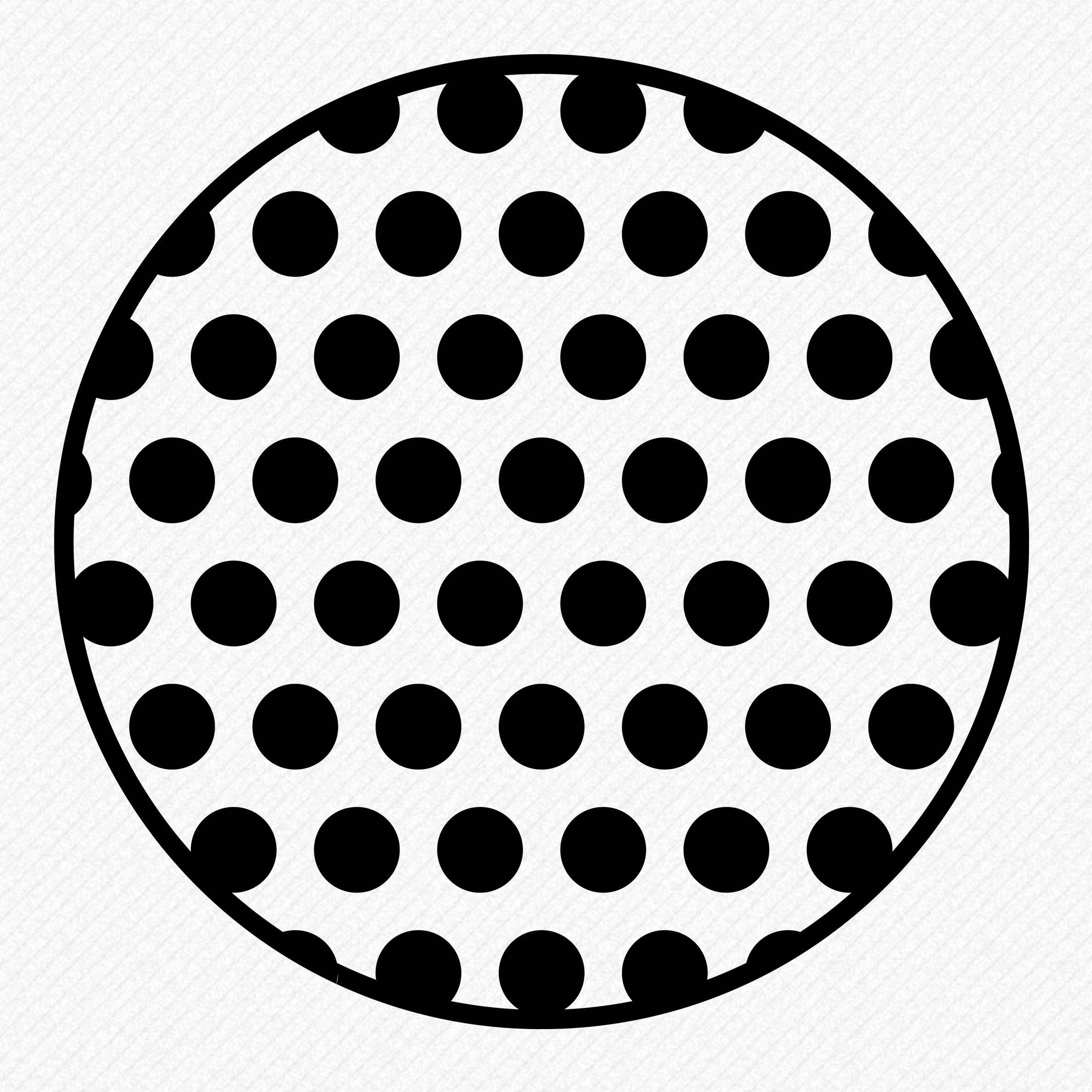 Download Polka Dots Circle SVG Polka Dots Circle Silhouette Polka Dot