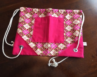 Pink Cheetah Print Adventure Bag