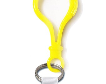 Addition to any workpiece for painting - a carabiner with a ring on the ribbon belt, sewn to a harness for use as a key fob