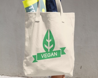 Vegan Cotton Tote Bag